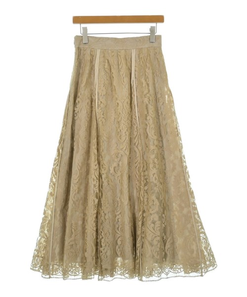 ebure（エブール）ロング・マキシ丈スカート ベージュ サイズ:38(M位) レディース/2200631200802