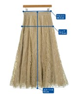 ebure（エブール）ロング・マキシ丈スカート ベージュ サイズ:38(M位) レディース/2200631200802