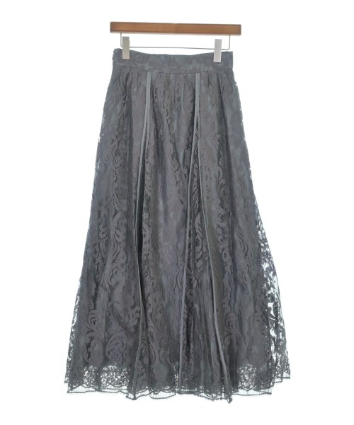 ebure（エブール）ロング・マキシ丈スカート グレー サイズ:36(S位) レディース/2200631200819