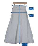 ebure（エブール）ロング・マキシ丈スカート グレー サイズ:38(M位) レディース/2200631200840