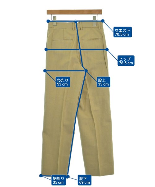 ebure（エブール）スラックス ベージュ サイズ:36(S位) レディース/2200631200857