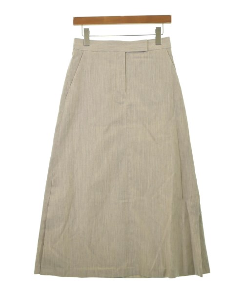 ebure(エブール)ロング・マキシ丈スカート ベージュ サイズ:38(M位)/2200631201038