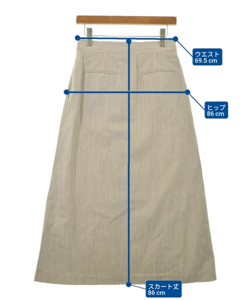 ebure（エブール）ロング・マキシ丈スカート ベージュ サイズ:38(M位) レディース/2200631201045