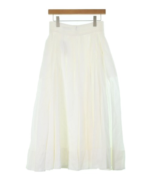 ebure（エブール）ロング・マキシ丈スカート 白 サイズ:38(M位) レディース/2200631201090