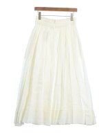 ebure（エブール）ロング・マキシ丈スカート 白 サイズ:36(S位) レディース/2200631201120