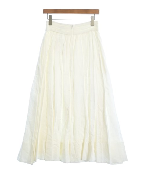 ebure（エブール）ロング・マキシ丈スカート 白 サイズ:36(S位) レディース/2200631201137