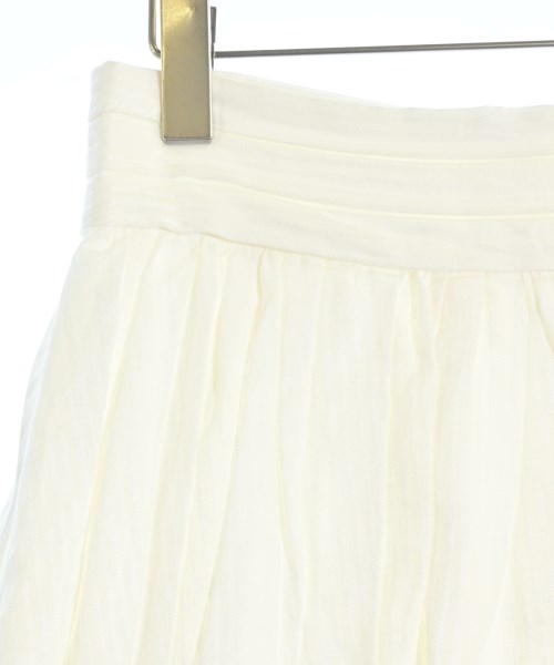 ebure（エブール）ロング・マキシ丈スカート 白 サイズ:36(S位) レディース/2200631201137