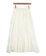 ebure（エブール）ロング・マキシ丈スカート 白 サイズ:36(S位) レディース/2200631201137