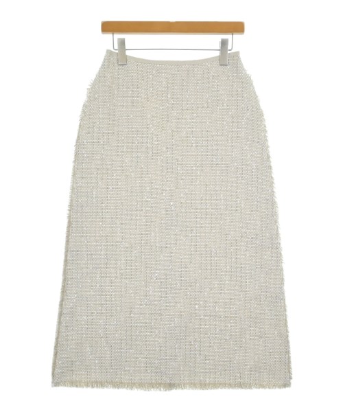 ebure(エブール)ロング・マキシ丈スカート ベージュ サイズ:38(M位)/2200631201175