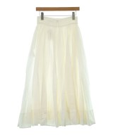 ebure（エブール）ロング・マキシ丈スカート 白 サイズ:36(S位) レディース/2200631201359