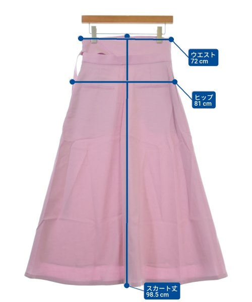 ebure（エブール）ロング・マキシ丈スカート ピンク サイズ:38(M位) レディース/2200631201663