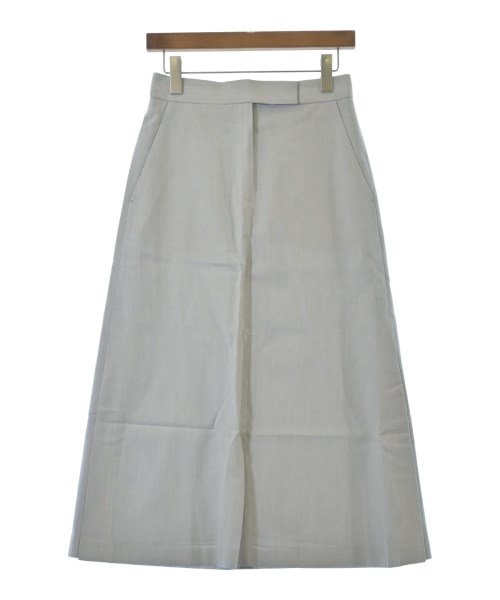 ebure(エブール)ロング・マキシ丈スカート グレー サイズ:36(S位)/2200631201700