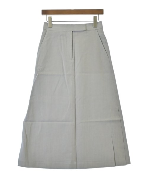 ebure(エブール)ロング・マキシ丈スカート グレー サイズ:36(S位)/2200631201717