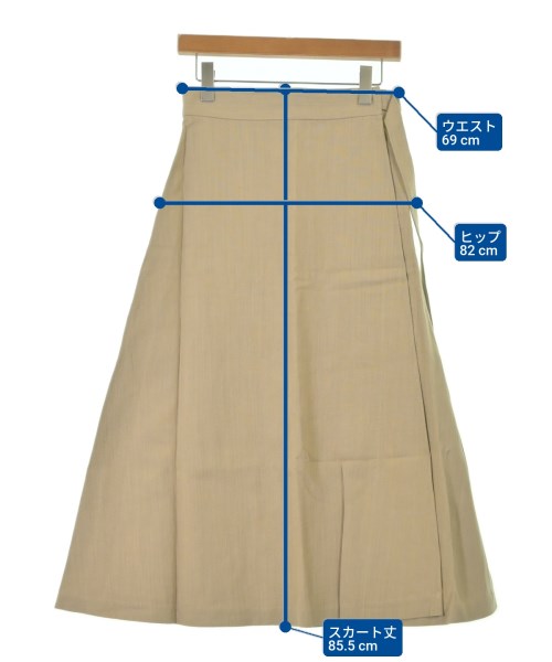ebure（エブール）ロング・マキシ丈スカート ベージュ サイズ:38(M位) レディース/2200631201779
