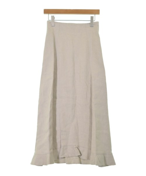 ebure(エブール)ロング・マキシ丈スカート ベージュ サイズ:36(S位)/2200631201830
