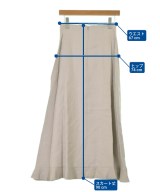 ebure（エブール）ロング・マキシ丈スカート ベージュ サイズ:36(S位) レディース/2200631201830