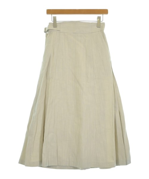 ebure(エブール)ロング・マキシ丈スカート 白 サイズ:36(S位)/2200631201861