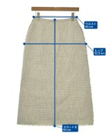 ebure（エブール）ロング・マキシ丈スカート ベージュ サイズ:36(S位) レディース/2200631202011