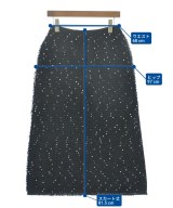 ebure（エブール）ロング・マキシ丈スカート 紺 サイズ:38(M位) レディース/2200631202066