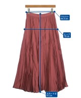 ebure（エブール）ロング・マキシ丈スカート 赤 サイズ:38(M位) レディース/2200631202165