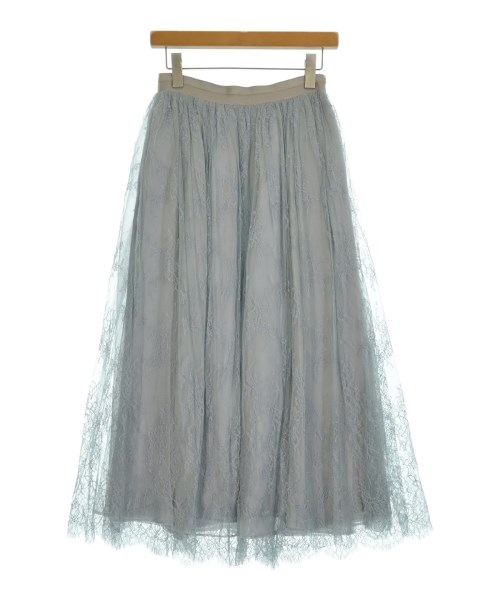 ebure(エブール)ロング・マキシ丈スカート 青 サイズ:36(S位)/2200631202271