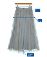 ebure（エブール）ロング・マキシ丈スカート 青 サイズ:36(S位) レディース/2200631202271