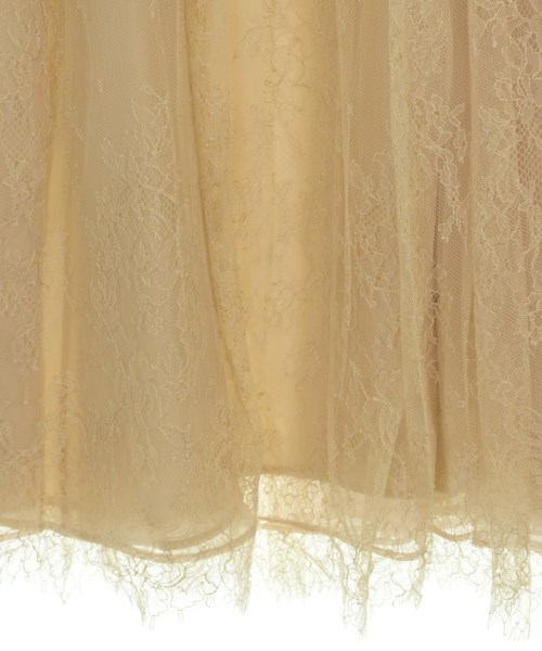 ebure（エブール）ロング・マキシ丈スカート ベージュ サイズ:36(S位) レディース/2200631202301