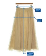 ebure（エブール）ロング・マキシ丈スカート ベージュ サイズ:36(S位) レディース/2200631202301