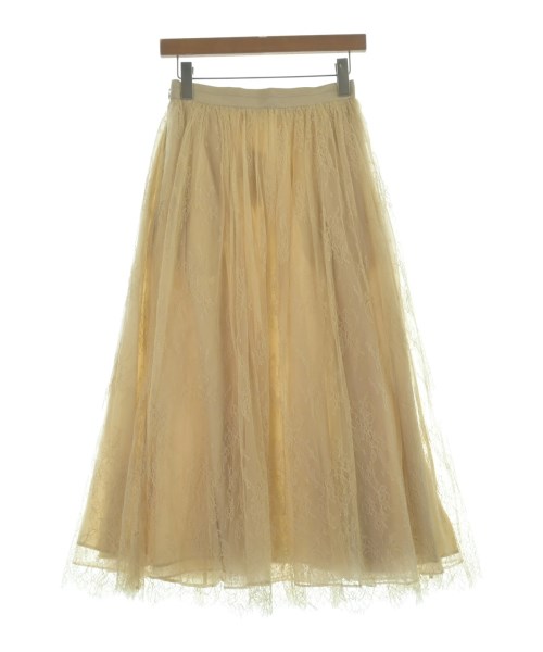 ebure（エブール）ロング・マキシ丈スカート ベージュ サイズ:36(S位) レディース/2200631202318