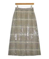 ebure（エブール）ロング・マキシ丈スカート 茶 サイズ:38(M位) レディース/2200631202332