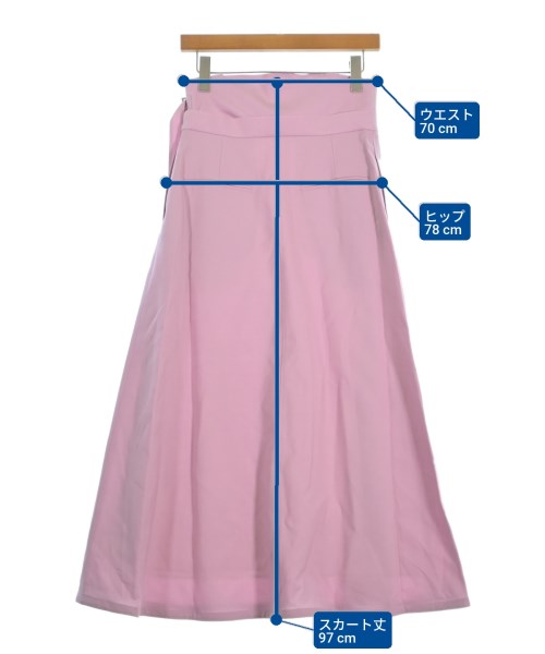 ebure（エブール）ロング・マキシ丈スカート ピンク サイズ:38(M位) レディース/2200631202356