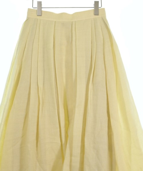 ebure（エブール）ロング・マキシ丈スカート 黄 サイズ:38(M位) レディース/2200631202578