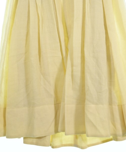 ebure（エブール）ロング・マキシ丈スカート 黄 サイズ:38(M位) レディース/2200631202578