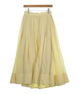 ebure（エブール）ロング・マキシ丈スカート 黄 サイズ:38(M位) レディース/2200631202578