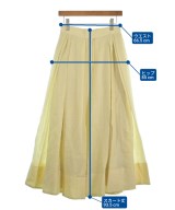 ebure（エブール）ロング・マキシ丈スカート 黄 サイズ:38(M位) レディース/2200631202578