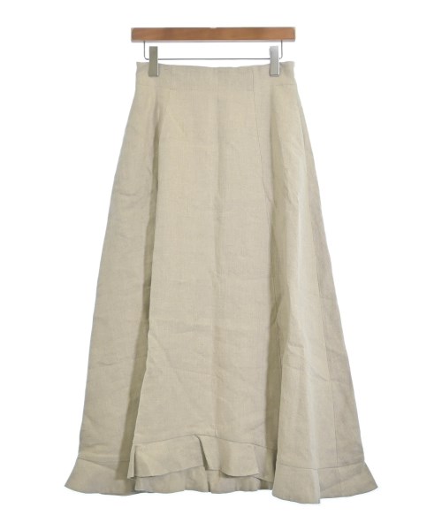 ebure(エブール)ロング・マキシ丈スカート ベージュ サイズ:38(M位)/2200631202585