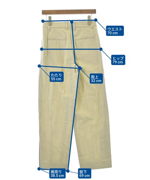 ebure（エブール）スラックス ベージュ サイズ:36(S位) レディース/2200631203063