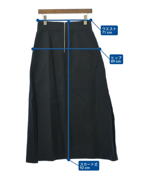ebure（エブール）ロング・マキシ丈スカート 紺 サイズ:38(M位) レディース/2200631203070