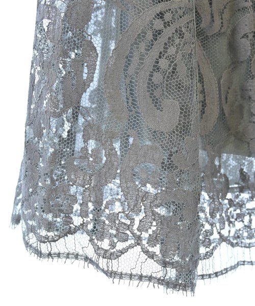 ebure（エブール）ロング・マキシ丈スカート グレー サイズ:36(S位) レディース/2200631203094