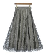 ebure（エブール）ロング・マキシ丈スカート グレー サイズ:36(S位) レディース/2200631203094