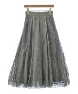 ebure（エブール）ロング・マキシ丈スカート グレー サイズ:36(S位) レディース/2200631203094