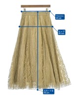 ebure（エブール）ロング・マキシ丈スカート ベージュ サイズ:38(M位) レディース/2200631203131