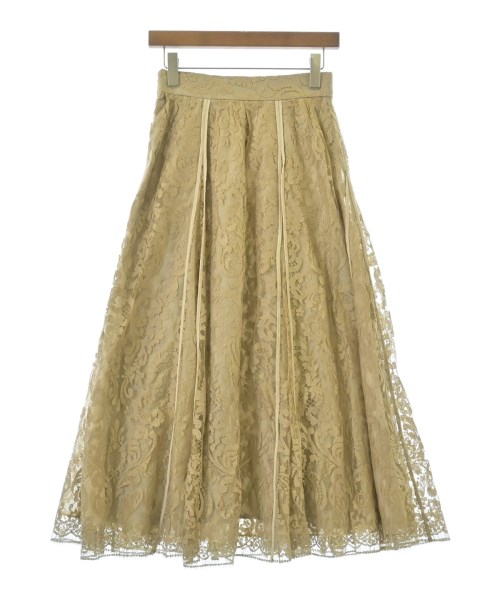 ebure（エブール）ロング・マキシ丈スカート ベージュ サイズ:36(S位) レディース/2200631203148