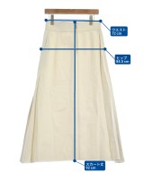 ebure（エブール）ロング・マキシ丈スカート 白 サイズ:40(M位) レディース/2200631203155