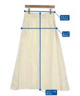 ebure（エブール）ロング・マキシ丈スカート 白 サイズ:40(M位) レディース/2200631203162