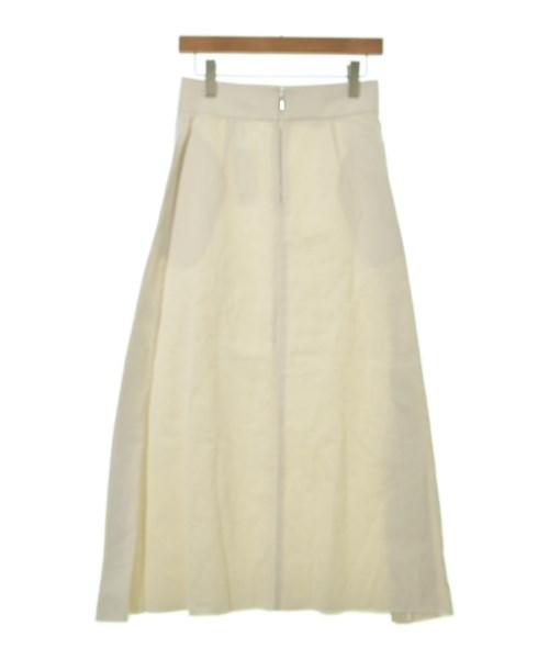 ebure（エブール）ロング・マキシ丈スカート 白 サイズ:38(M位) レディース/2200631203193