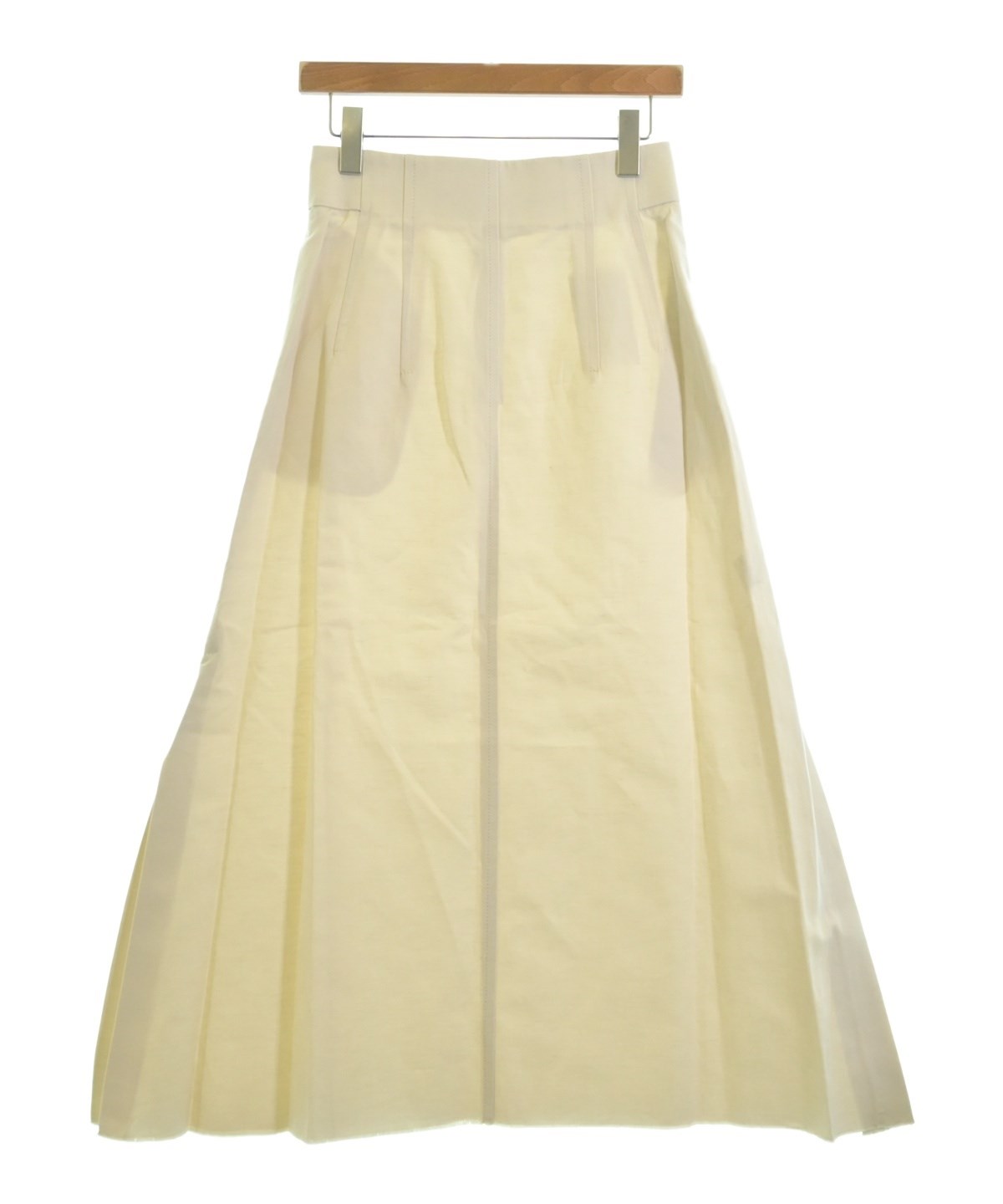 エブール　スカート ebure（エブール）ロング・マキシ丈スカート 白 サイズ:36(S位