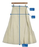 ebure（エブール）ロング・マキシ丈スカート 白 サイズ:36(S位) レディース/2200631203278