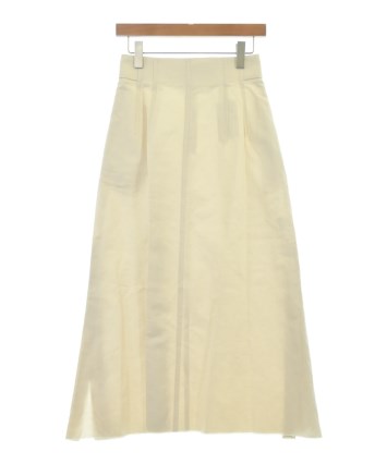 ebure（エブール）ロング・マキシ丈スカート 白 サイズ:36(S位