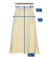 ebure（エブール）ロング・マキシ丈スカート 白 サイズ:36(S位) レディース/2200631203476